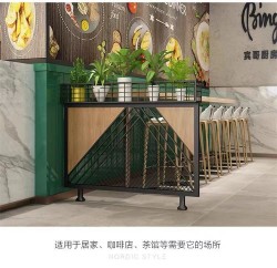餐厅饭店矮隔断A072