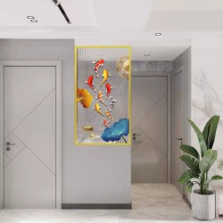 半截短款屏风D086