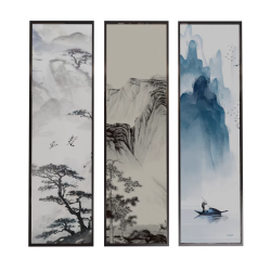 艺术玻璃屏风X099