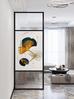 新款玻璃屏风X059