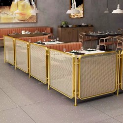 餐厅饭店矮隔断A197