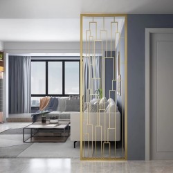 镂空金属屏风L069