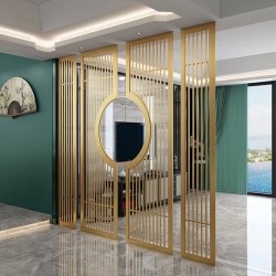 镂空金属屏风L017