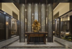 酒店大堂屏风J001