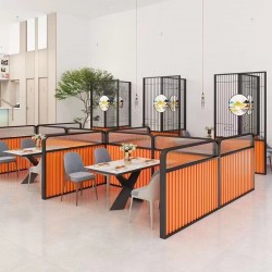 餐厅饭店矮隔断A175