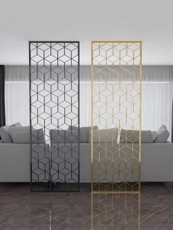  镂空金属屏风L177