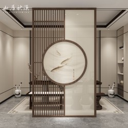 酒店大堂屏风J008