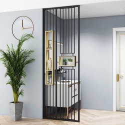 带置物板屏风W049