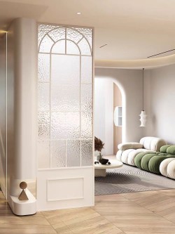 新款玻璃屏风X171