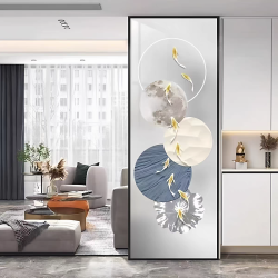 艺术玻璃屏风X043