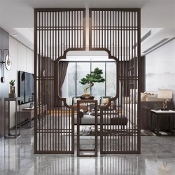 镂空金属屏风L054