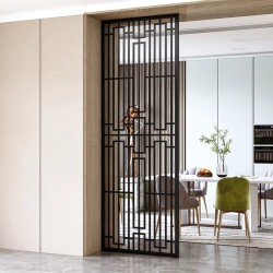 镂空金属屏风L089