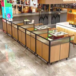 餐厅饭店矮隔断A108