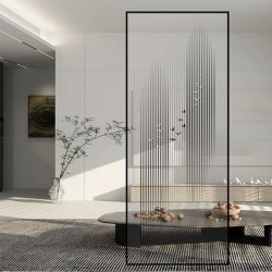 艺术玻璃屏风X139