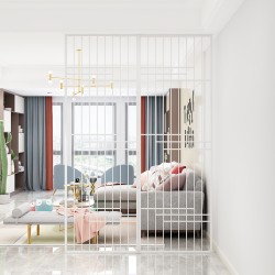 镂空金属屏风L097