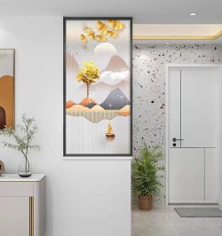 半截短款屏风D078