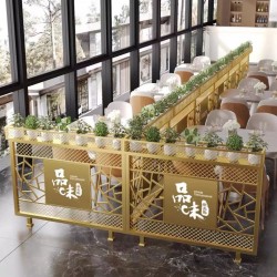餐厅饭店矮隔断A092