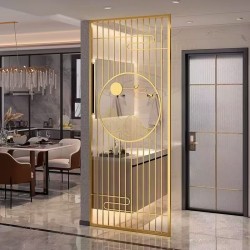  镂空金属屏风L145