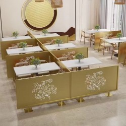 餐厅饭店矮隔断A127