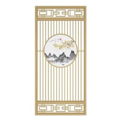 镂空金属屏风L123
