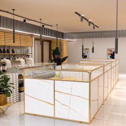 餐厅饭店矮隔断A034