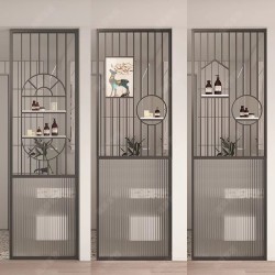 新款玻璃屏风X018