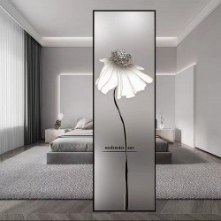艺术玻璃屏风Y138