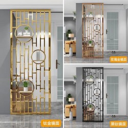 带置物板屏风W043