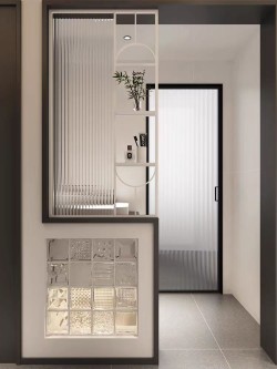 半截短款屏风D120