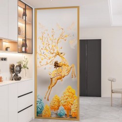 艺术玻璃屏风Y128