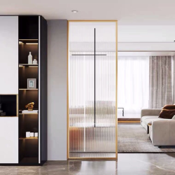 艺术玻璃屏风Y063