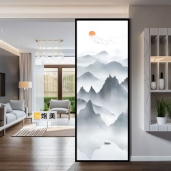 艺术玻璃屏风X113