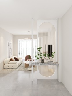 玻璃屏风组合款Y121