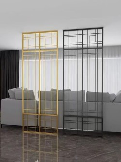  镂空金属屏风L143