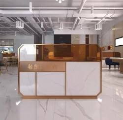 餐厅饭店矮隔断A146