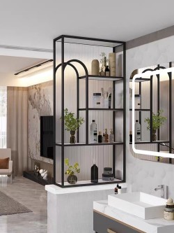 半截短款屏风D091