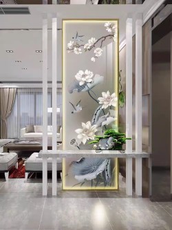 玻璃屏风组合款Y145